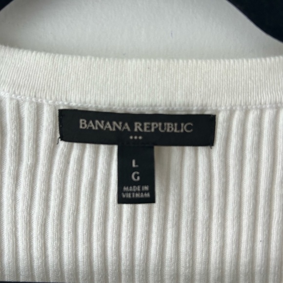 Banana Republic white ribbed cotton cropped
Cardigan - Picture 3 of 12